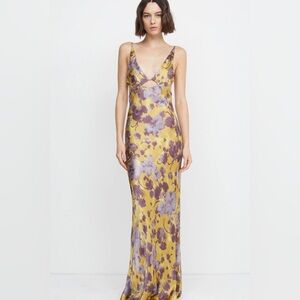 Bec + Bridge Indi Maxi Strappy Floral Maxi Dress US 2/AU 6